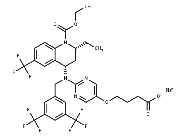 Obicetrapib sodium