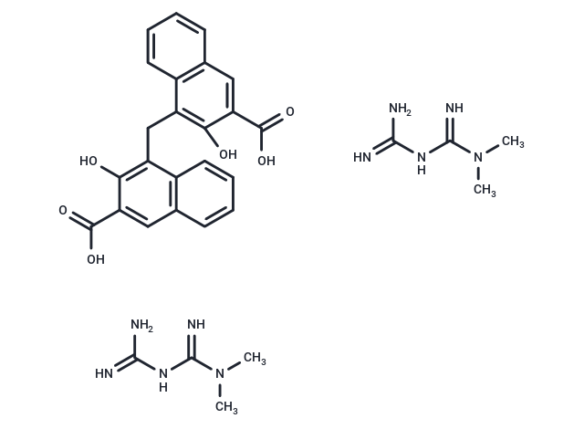 Metformin embonate