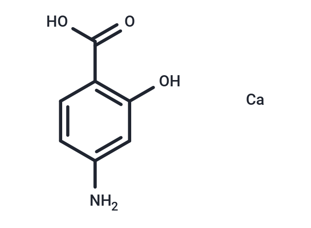 4-Aminosalicylic acid hemicalcium