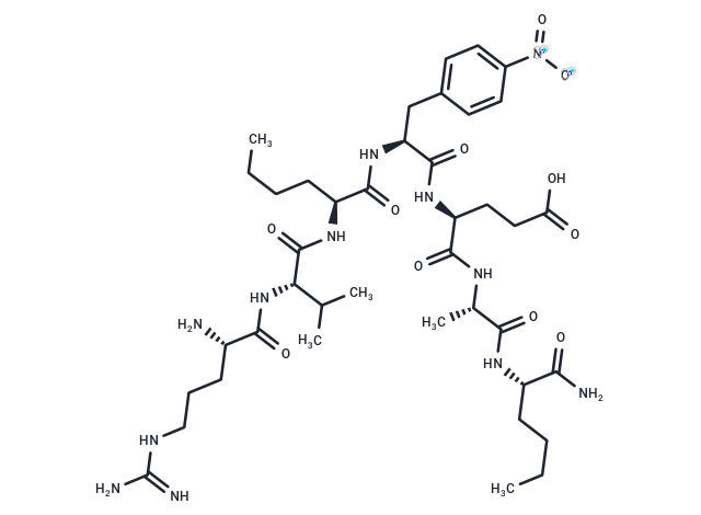 Arg-Val-(Nle-p-nitro)-Phe-Glu-Ala-Nle-NH2