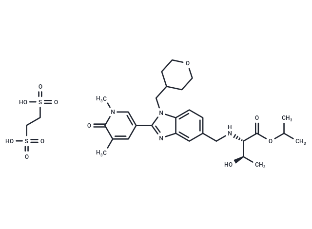 Bromodomain inhibitor-12 (edisylate)