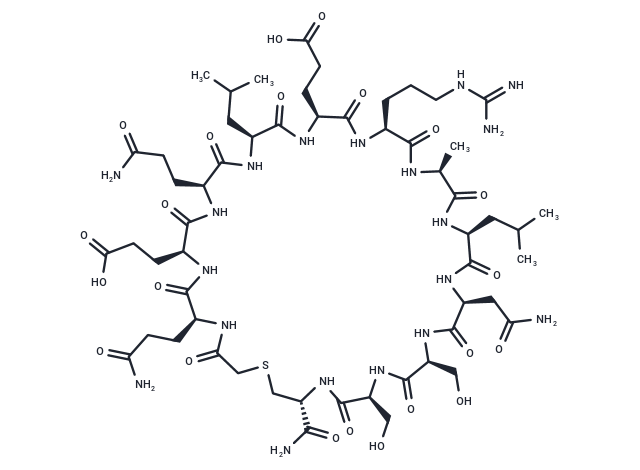 Thioether-cyclized helix B peptide, CHBP