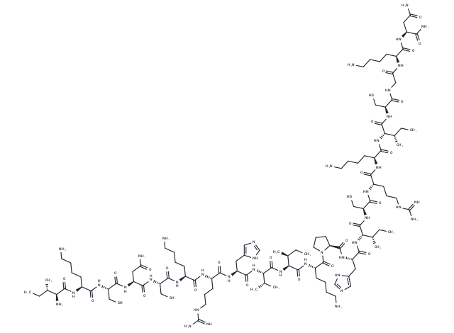 Mast cell degranulating peptide (28-49)