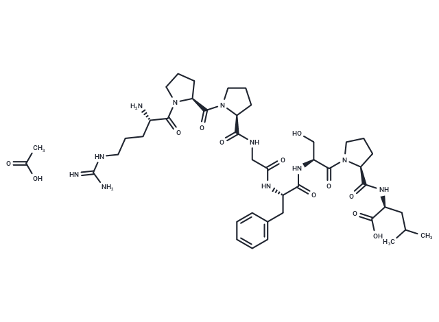 Des-Arg9-[Leu8]-Bradykinin acetate