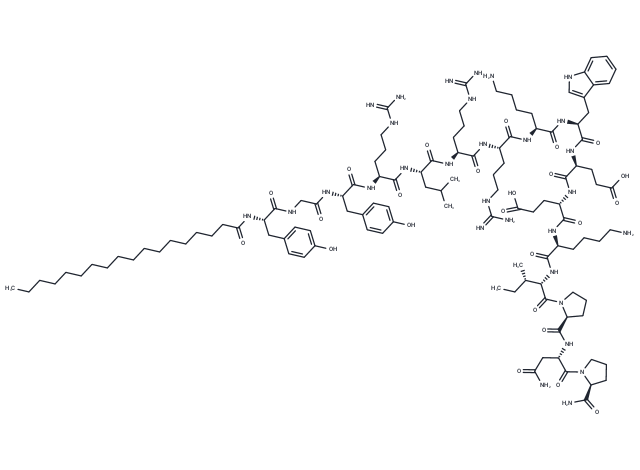 Lyn peptide inhibitor