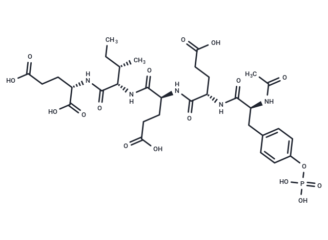 Ac-Tyr(PO3H2)-Glu-Glu-Ile-Glu-OH