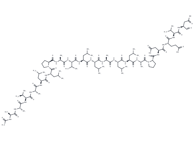 Ac-AAVALLPAVLLALLAP-DEVD-CHO
