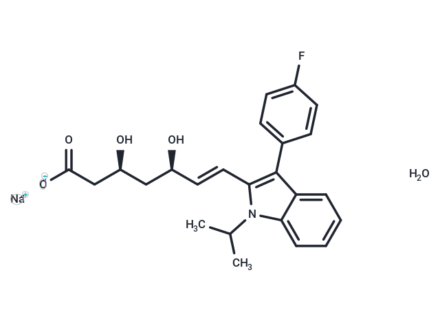 Fluvastatin sodium monohydrate