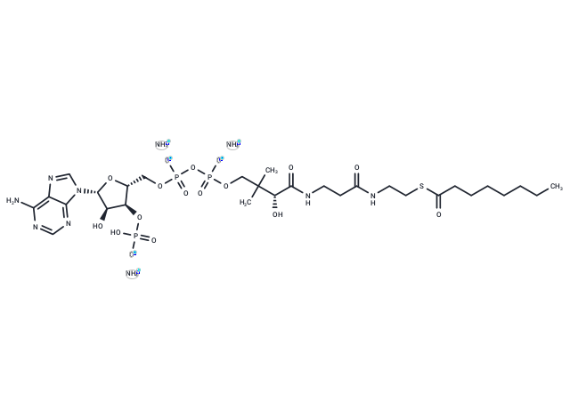 Octanoyl coenzyme A triammonium