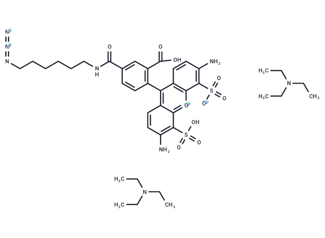 Alexa fluor 488 azide ditriethylamine