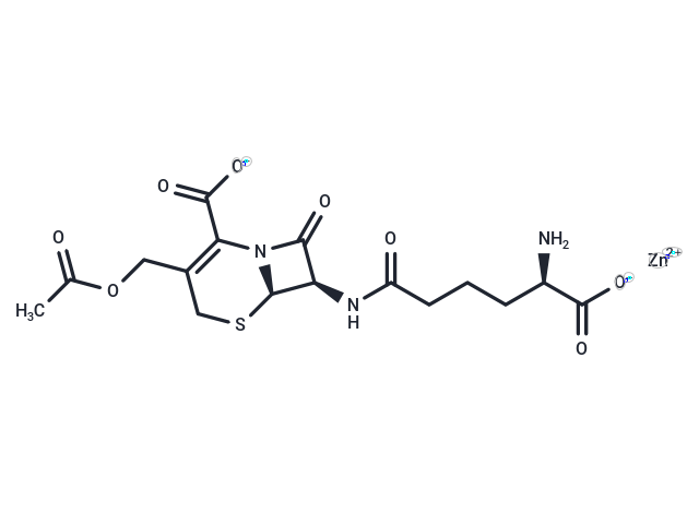 Cephalosporin C zinc salt