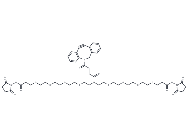 DBCO-N-bis(PEG4-NHS ester)