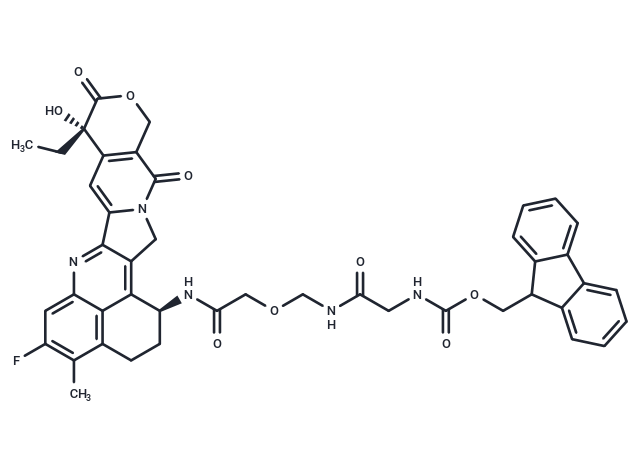 Exatecan-2-(aminomethoxy)acetamide-Gly-Fmoc