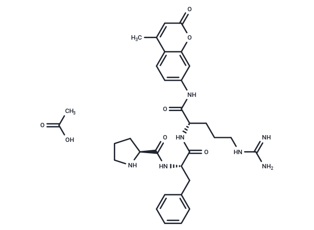 Pro-Phe-Arg-AMC acetate