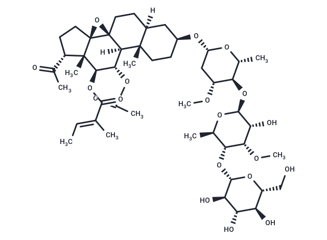 11α-O-Actety-12β-O-tigloyl Tenacissoside A