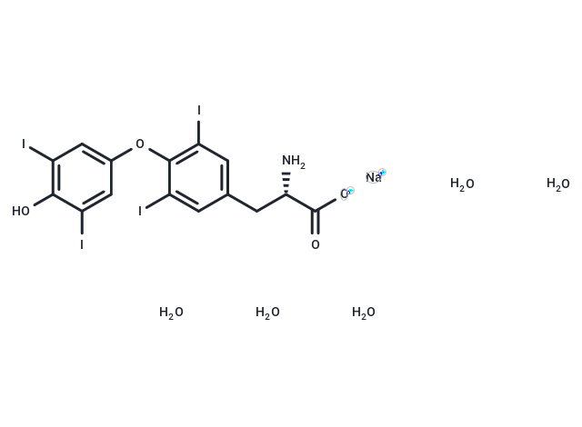 L-Thyroxine sodium salt pentahydrate