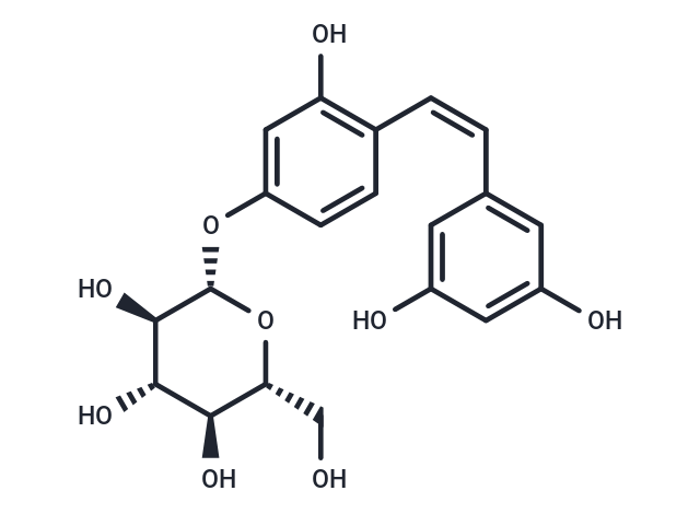 cis-Oxyresveratrol 4'-O-glucoside