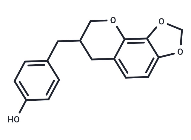 4'-Hydroxy-7,8-methylenedioxyhomoisoflavan