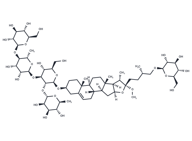 Taccafurostanoside A