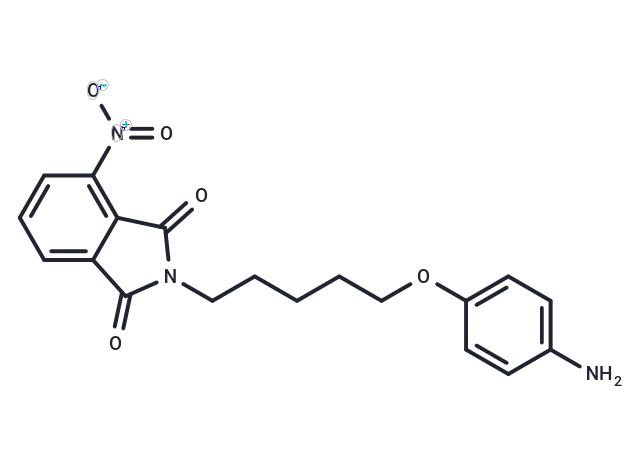 Phthalimide, N-(5-(p-aminophenoxy)pentyl)-3-nitro-