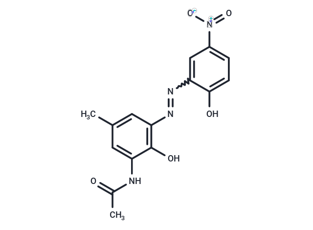 Acetamide, N-(2-hydroxy-3-(2-(2-hydroxy-5-nitrophenyl)diazenyl)-5-methylphenyl)-