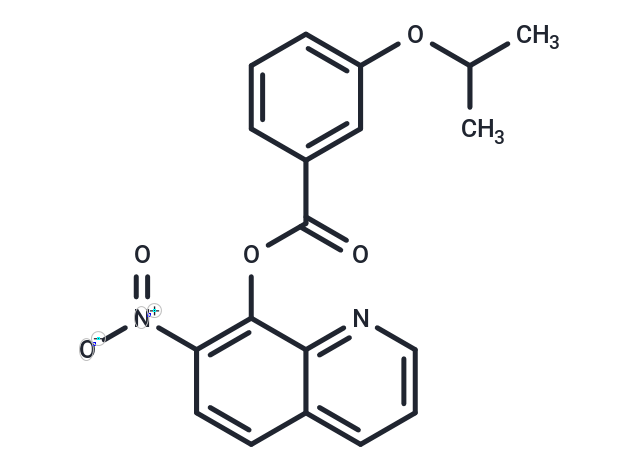 Benzoic acid, m-isopropoxy-, 7-nitro-8-quinolyl ester