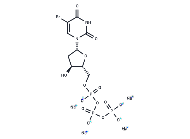 5-BrdUTP sodium salt