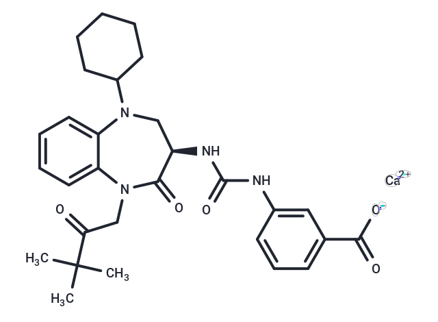 Nastorazepide hemicalcium